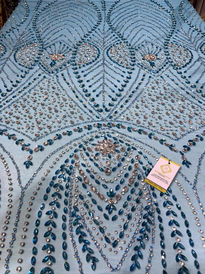 Yinka Luxury Crystal Fabrics