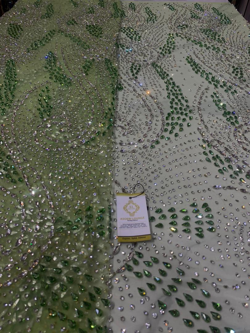 Bisola Luxury Crystal Fabrics