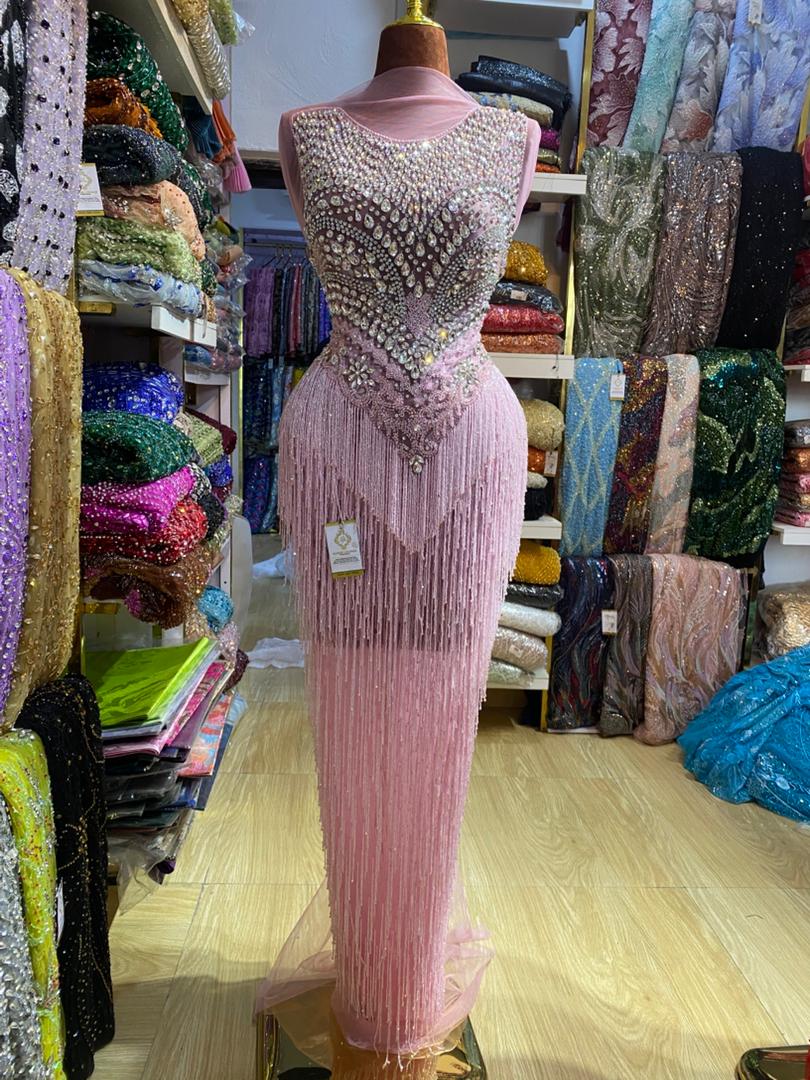 Regina Panel Dress Fabrics