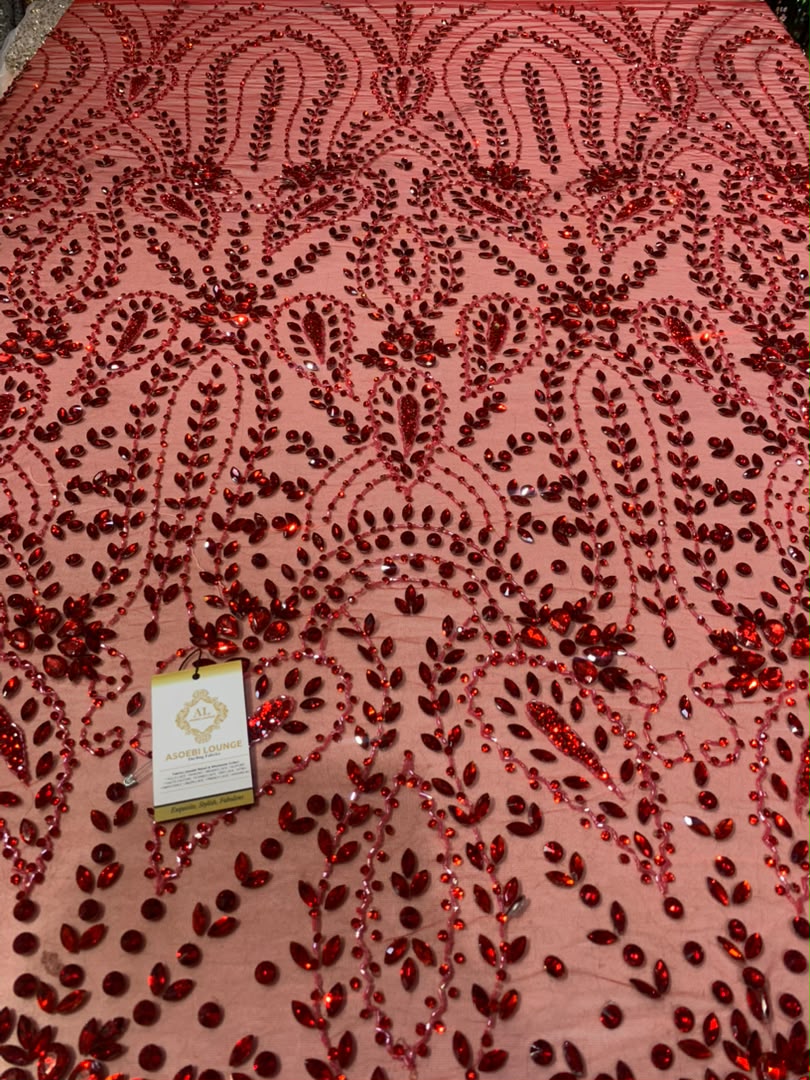 Rania Luxury Crystal Fabrics