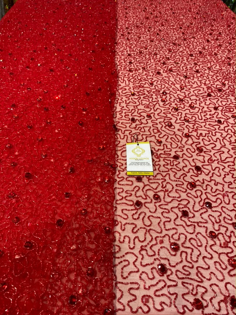 Bolanle Luxury Crystal Fabrics