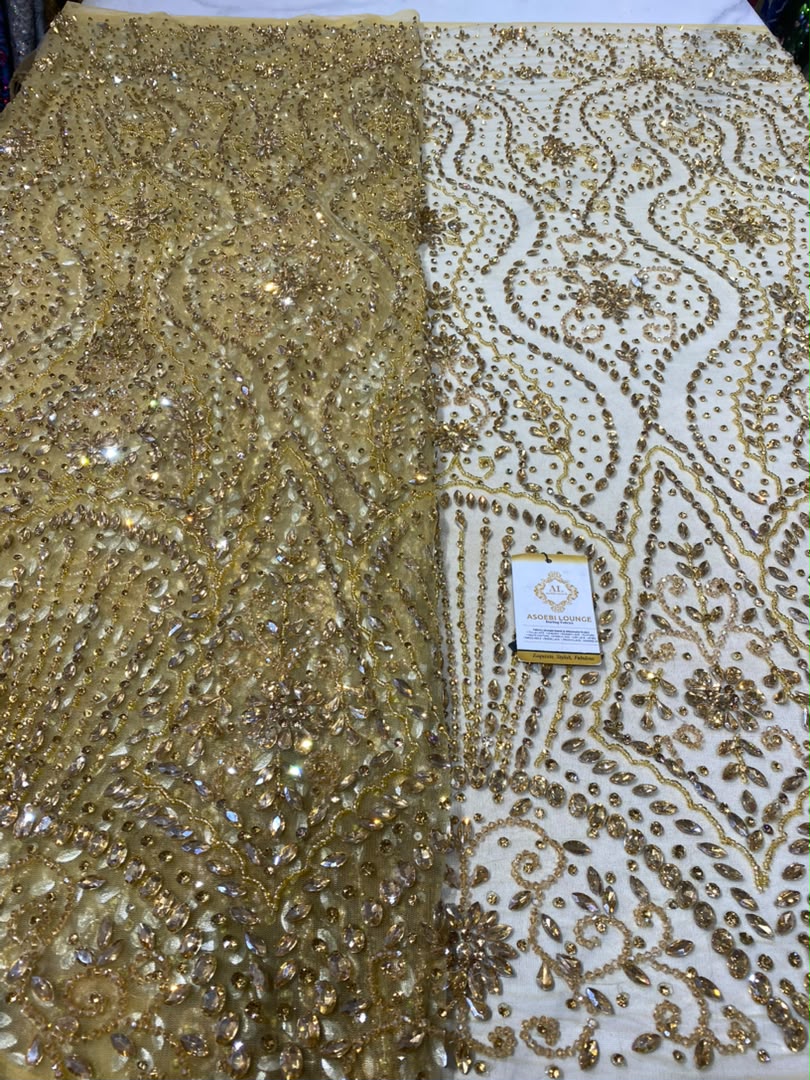 Adetutu Luxury Crystal Fabrics