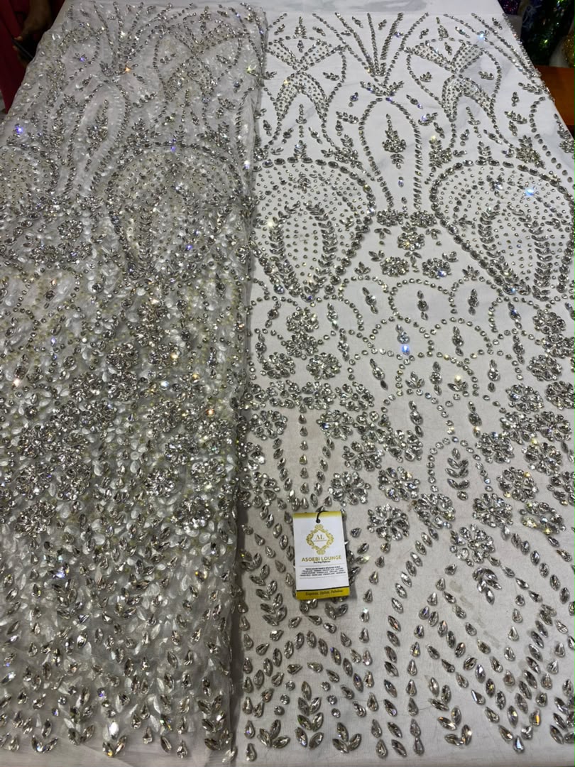 Adeola Luxury Crystal Fabrics