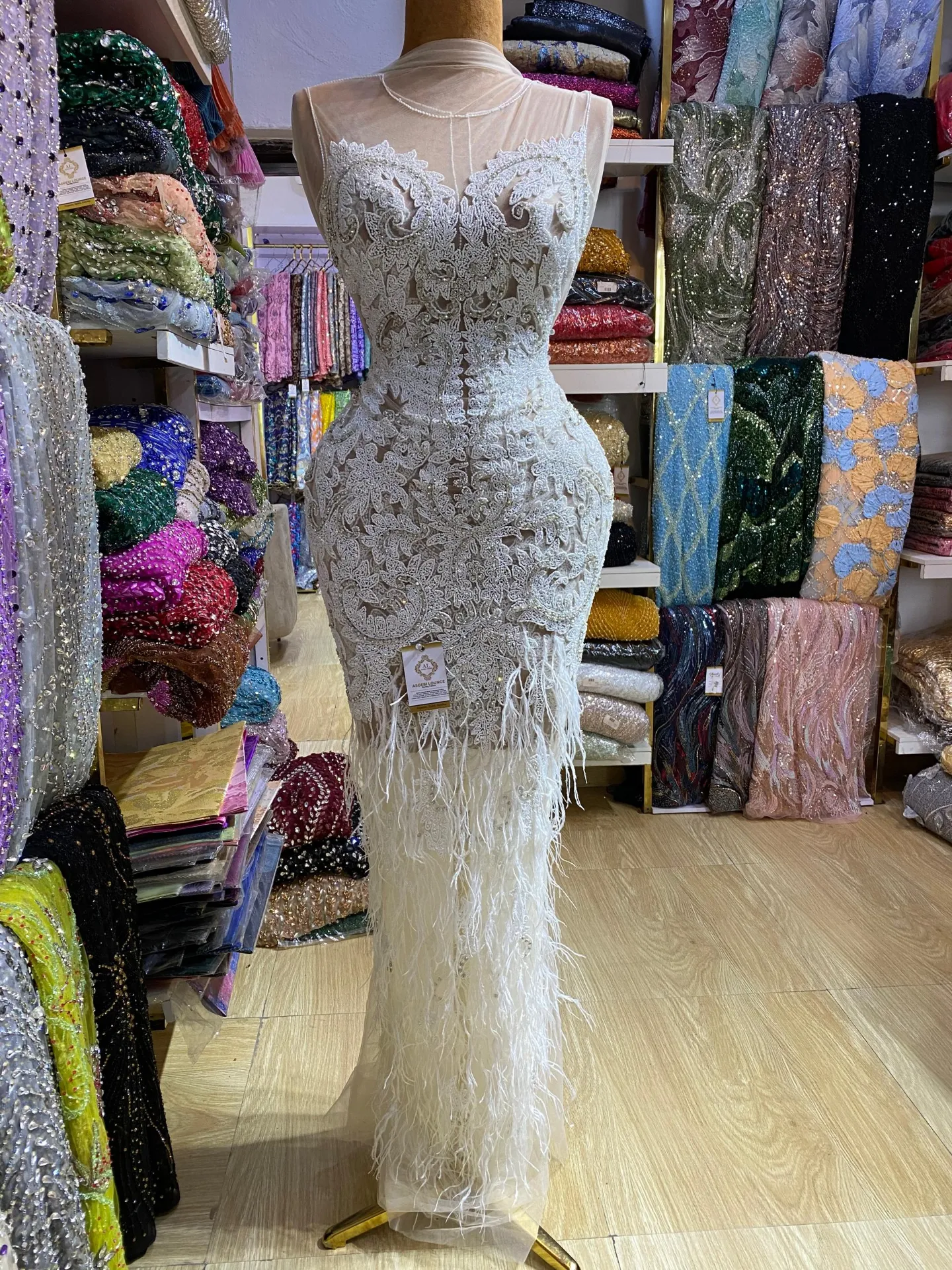 Bianca Bridal Panel Dress thumbnail 2