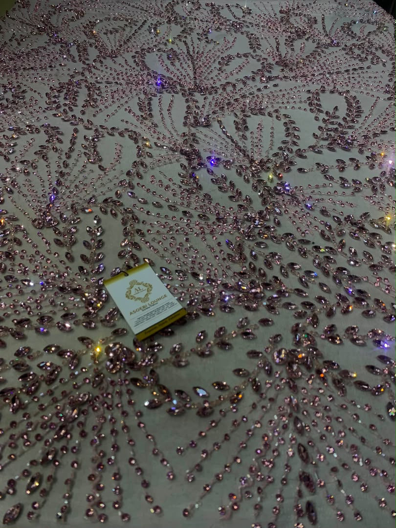 Esther Luxury Crystal Fabric