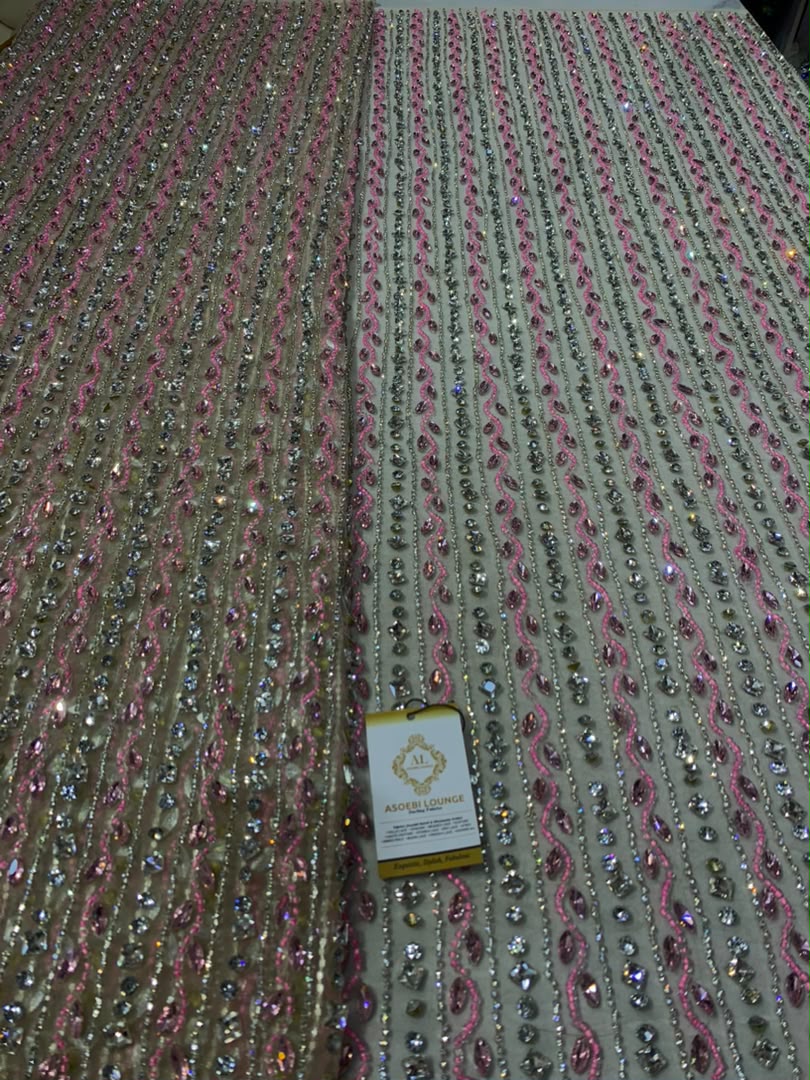 Salima Luxury Crystal Fabric thumbnail 2