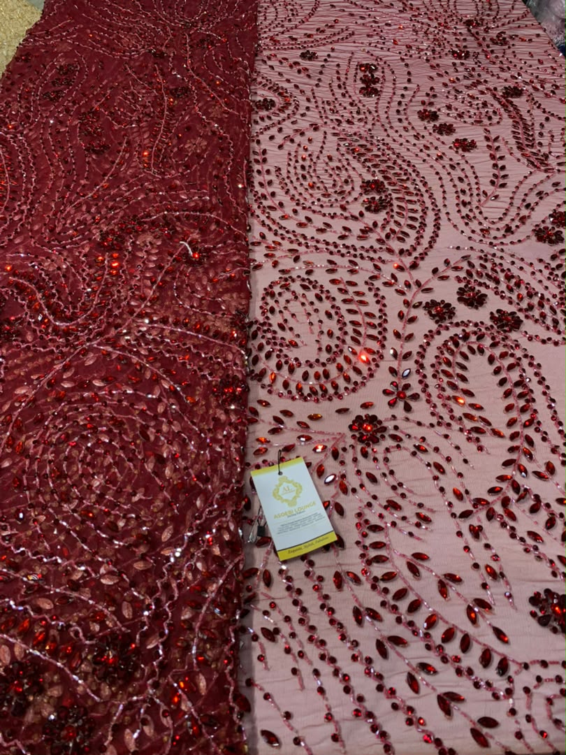 Sophia Luxury Crystal Fabric