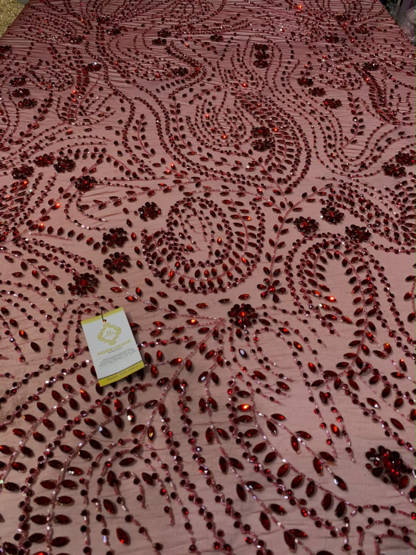 Sophia Luxury Crystal Fabric thumbnail 2