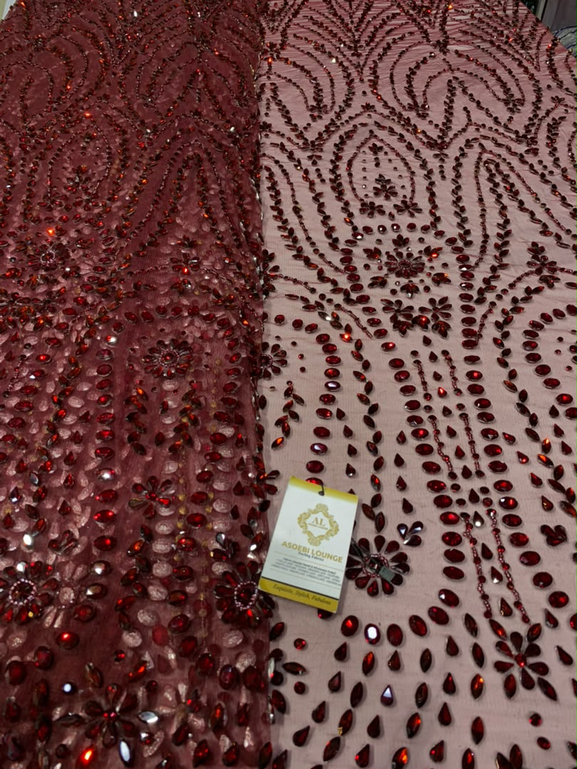 Ella Luxury Crystal Fabric thumbnail 2