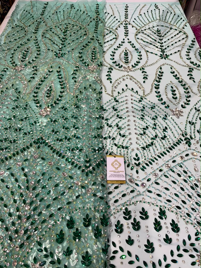 JAMILA Luxury Crystal Fabrics
