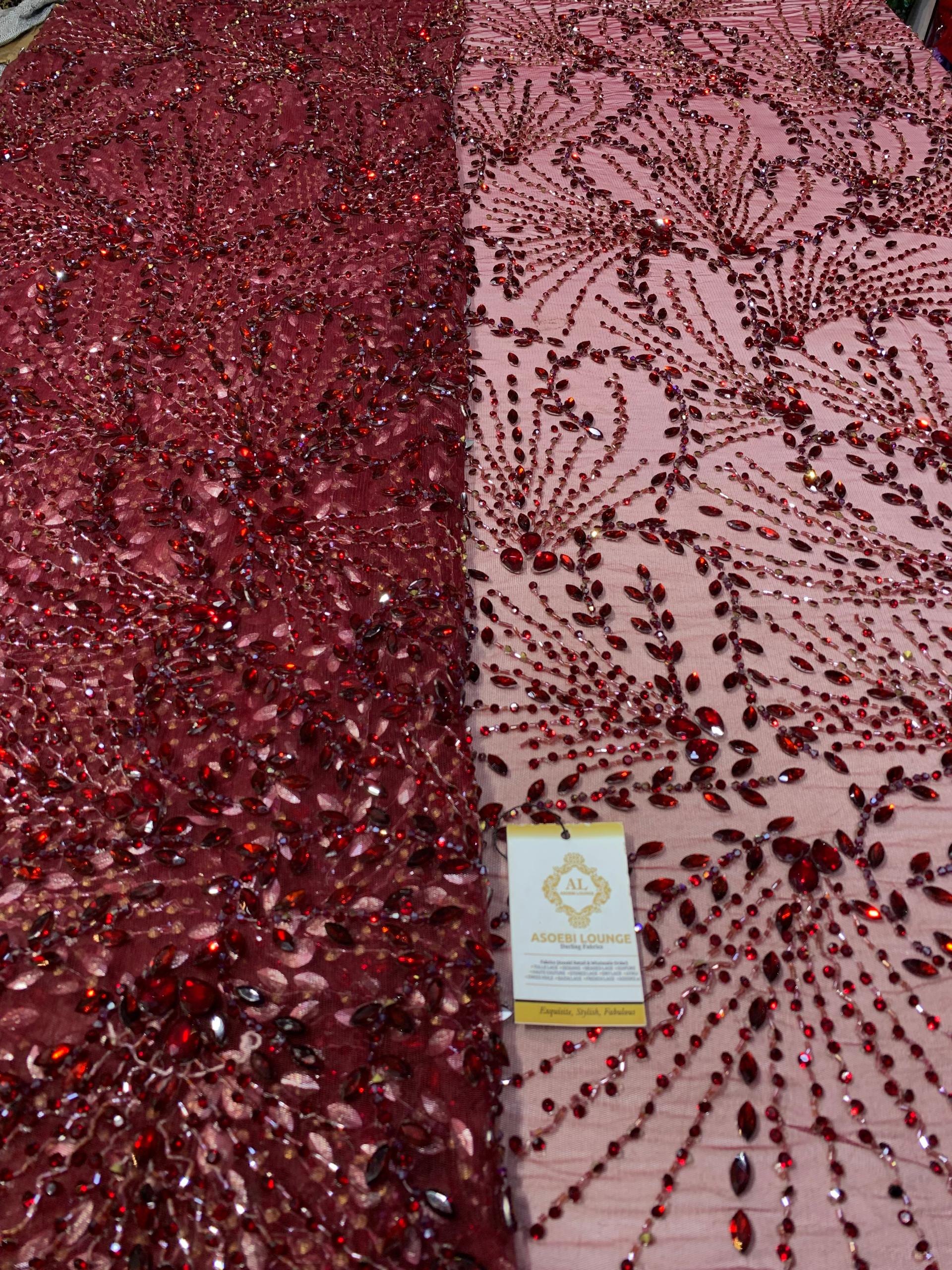 TONI Luxury Crystal Fabrics