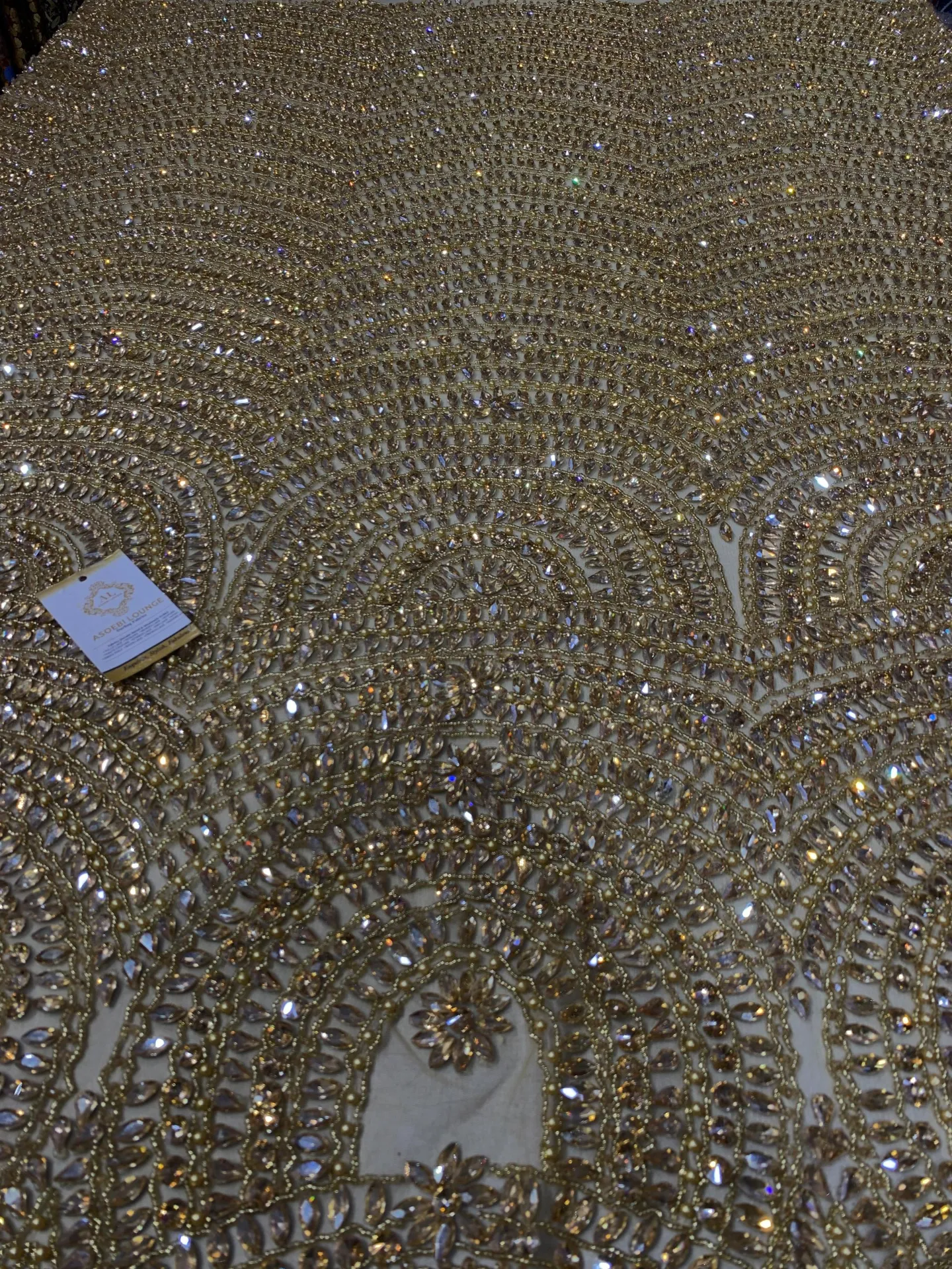 Bewaji Luxury Crystal Fabric thumbnail 2