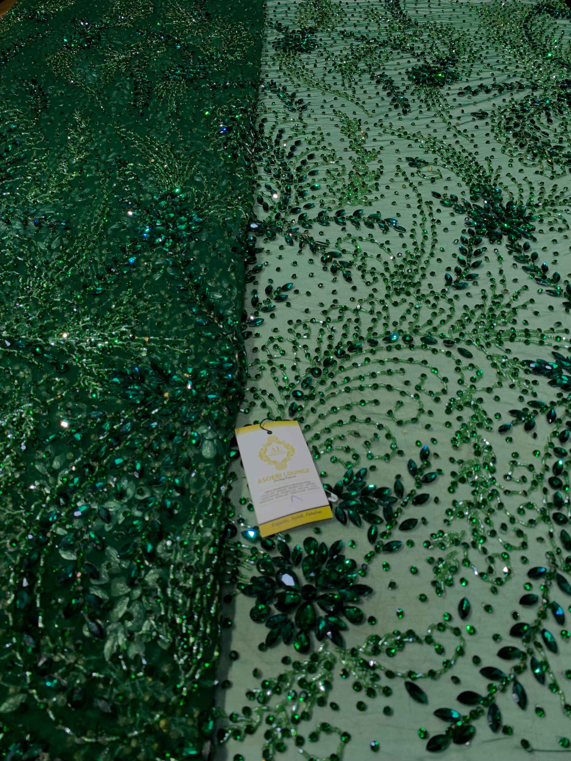 Thaora Luxury Crystal Fabric
