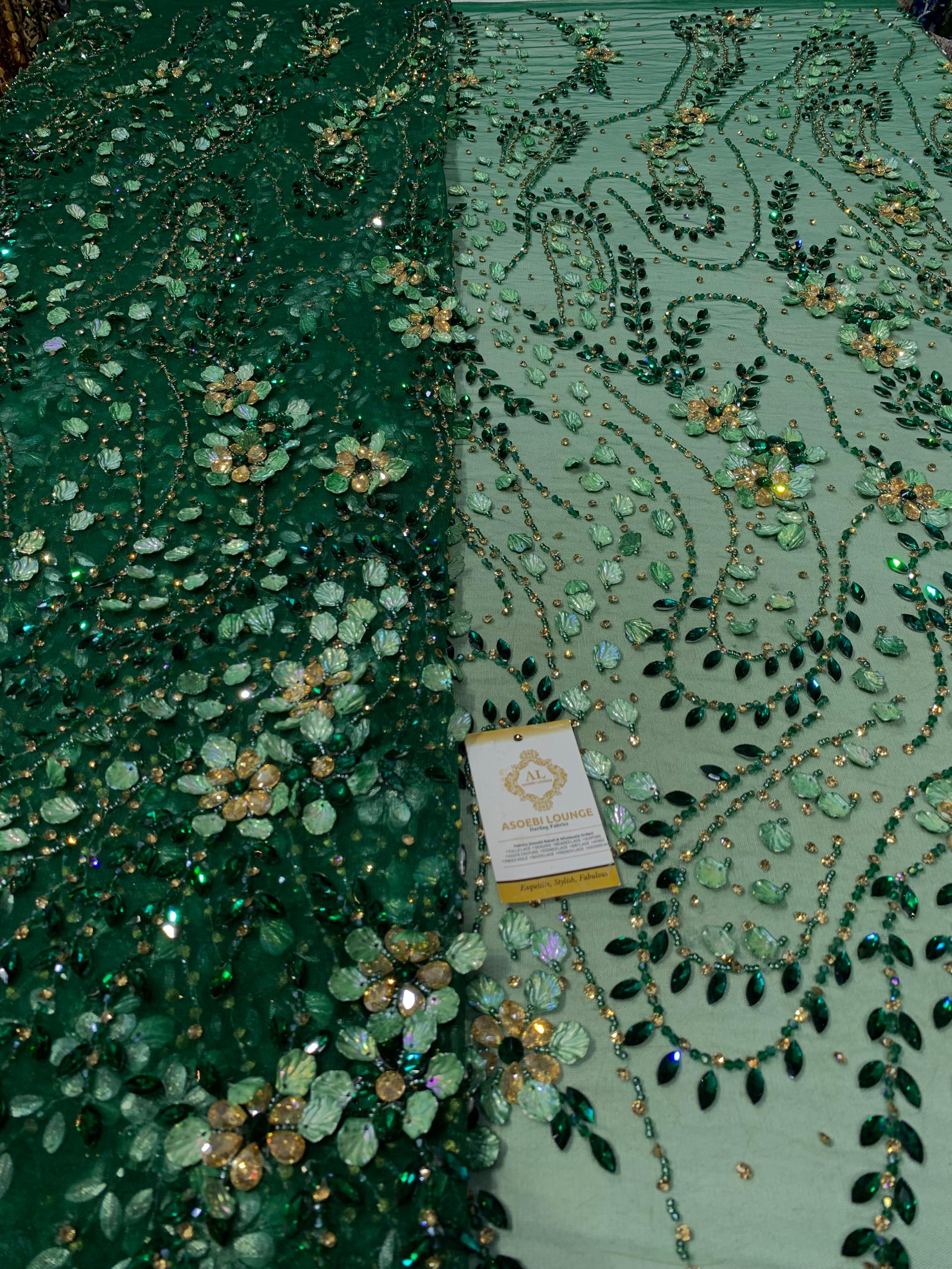 Shubby Luxury Crystal Fabric
