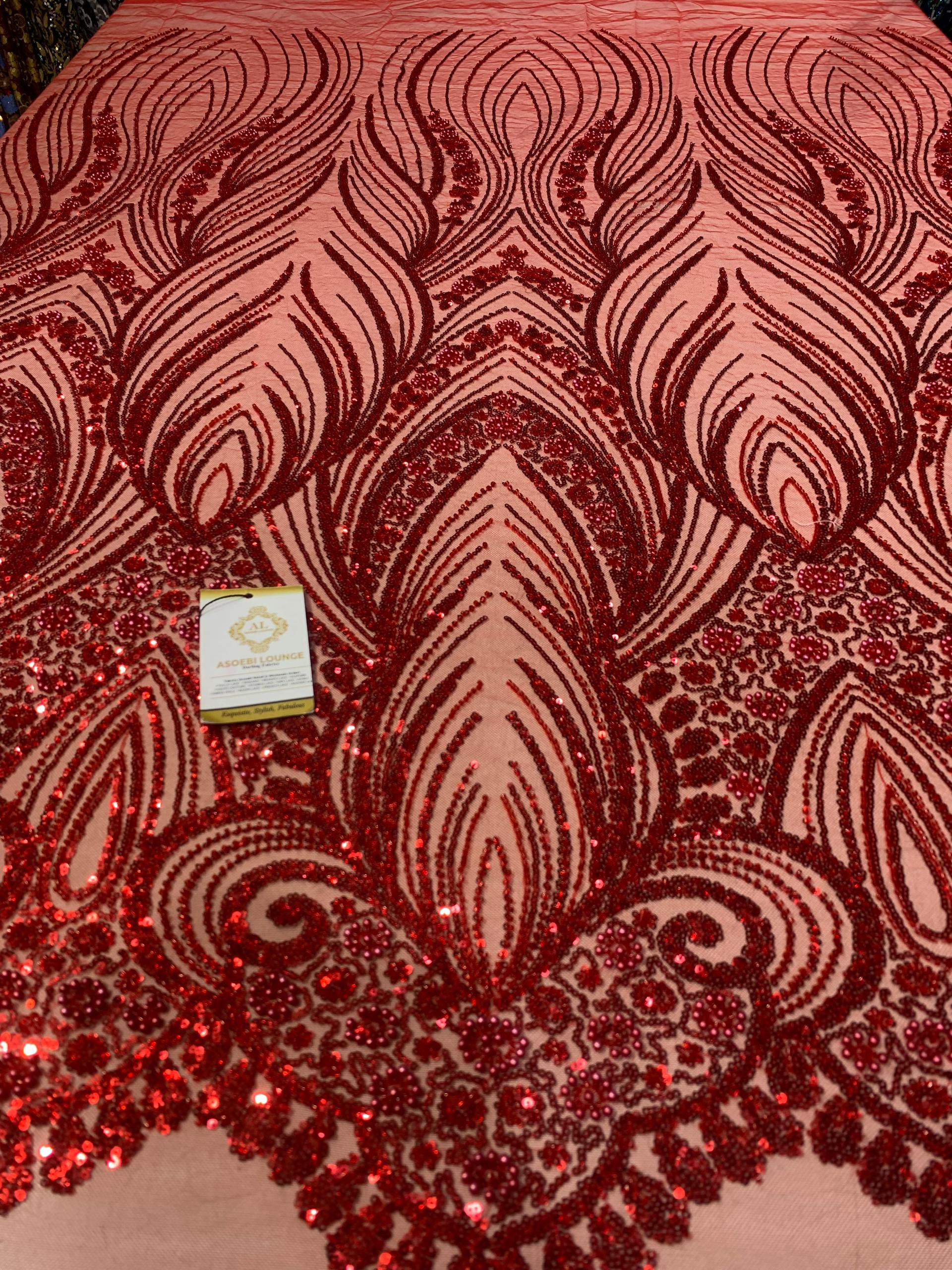 Faheedah Beaded Fabric thumbnail 2