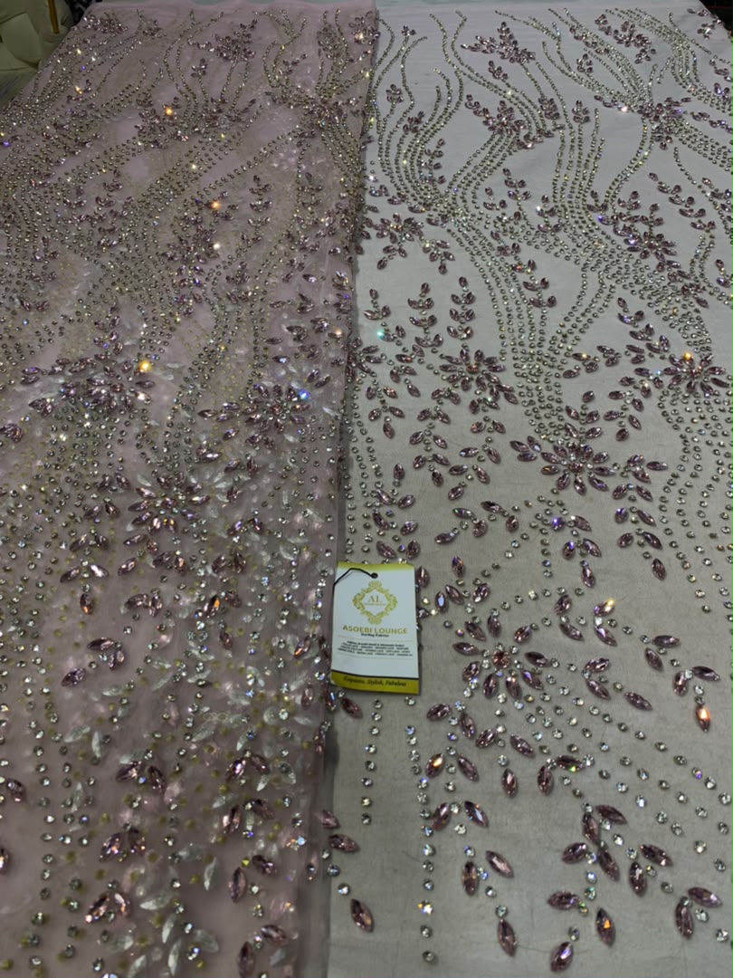 Heritage Luxury Crystal Fabric