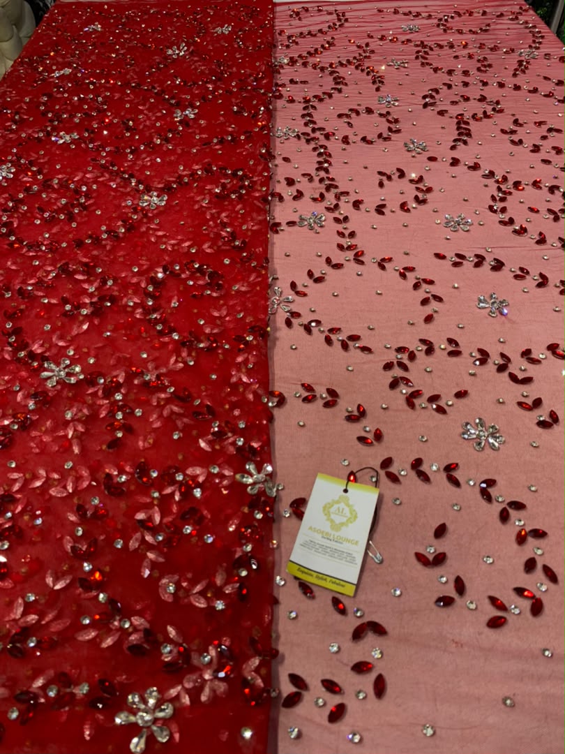 Enny Luxury Crystal Fabric