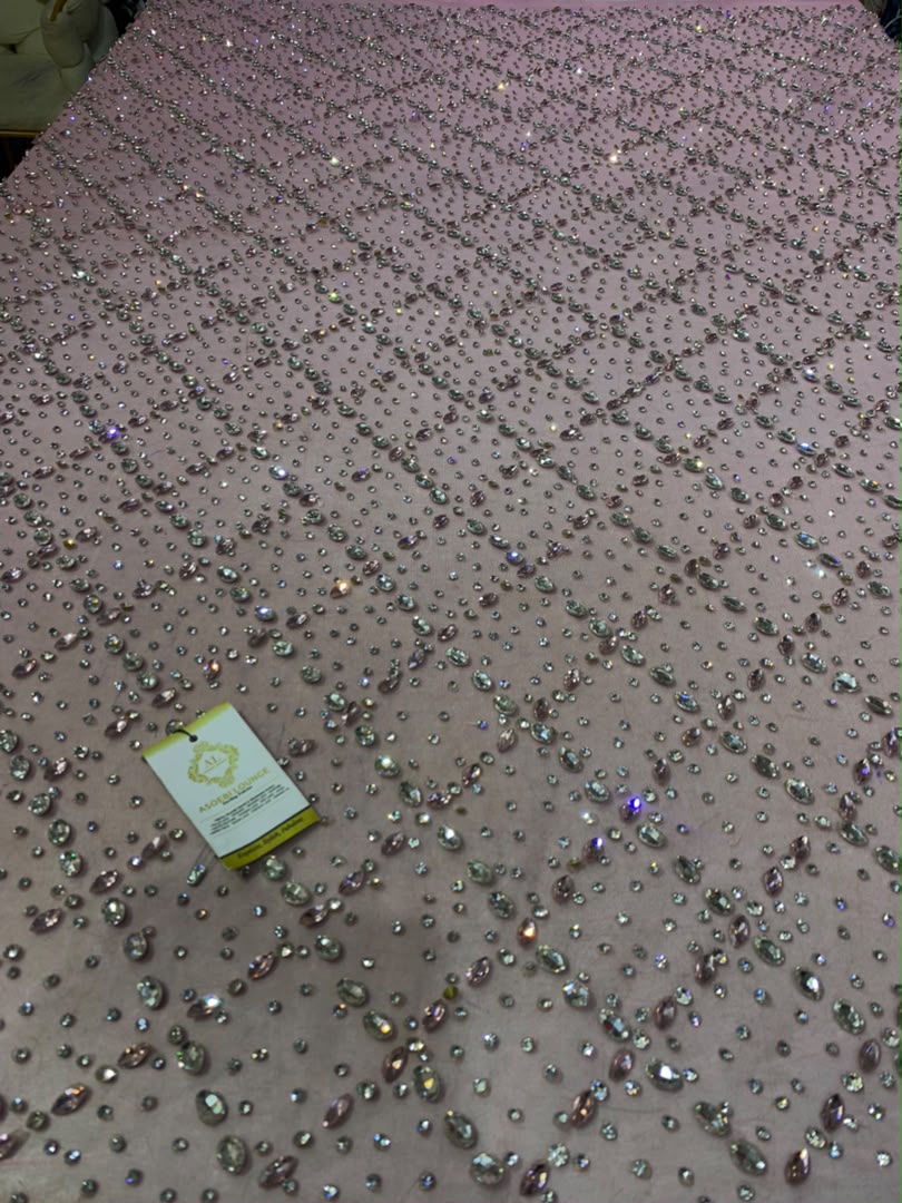 Vivian Luxury Crystal Fabric