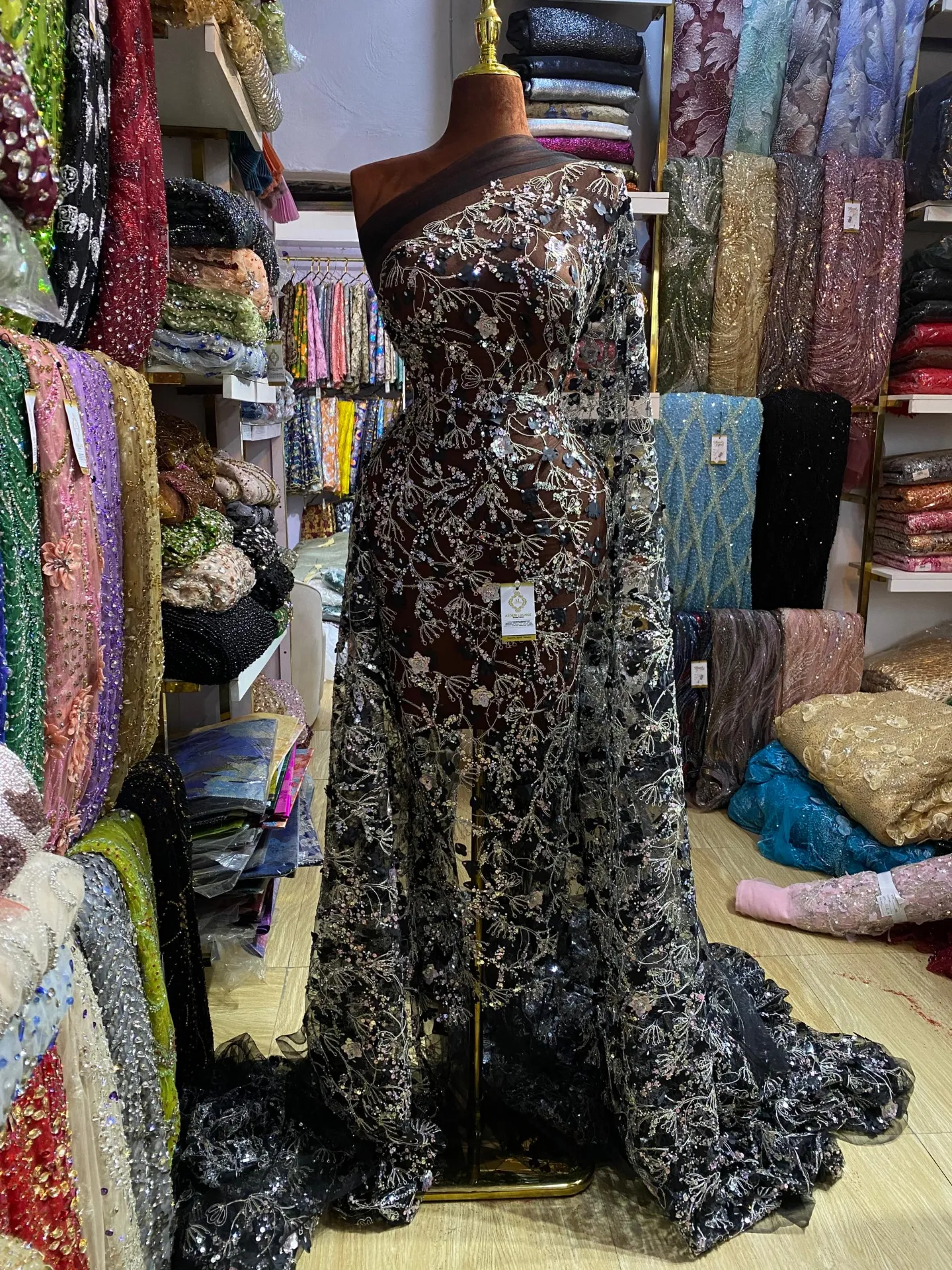 Nadiyah Beaded Fabric thumbnail 2