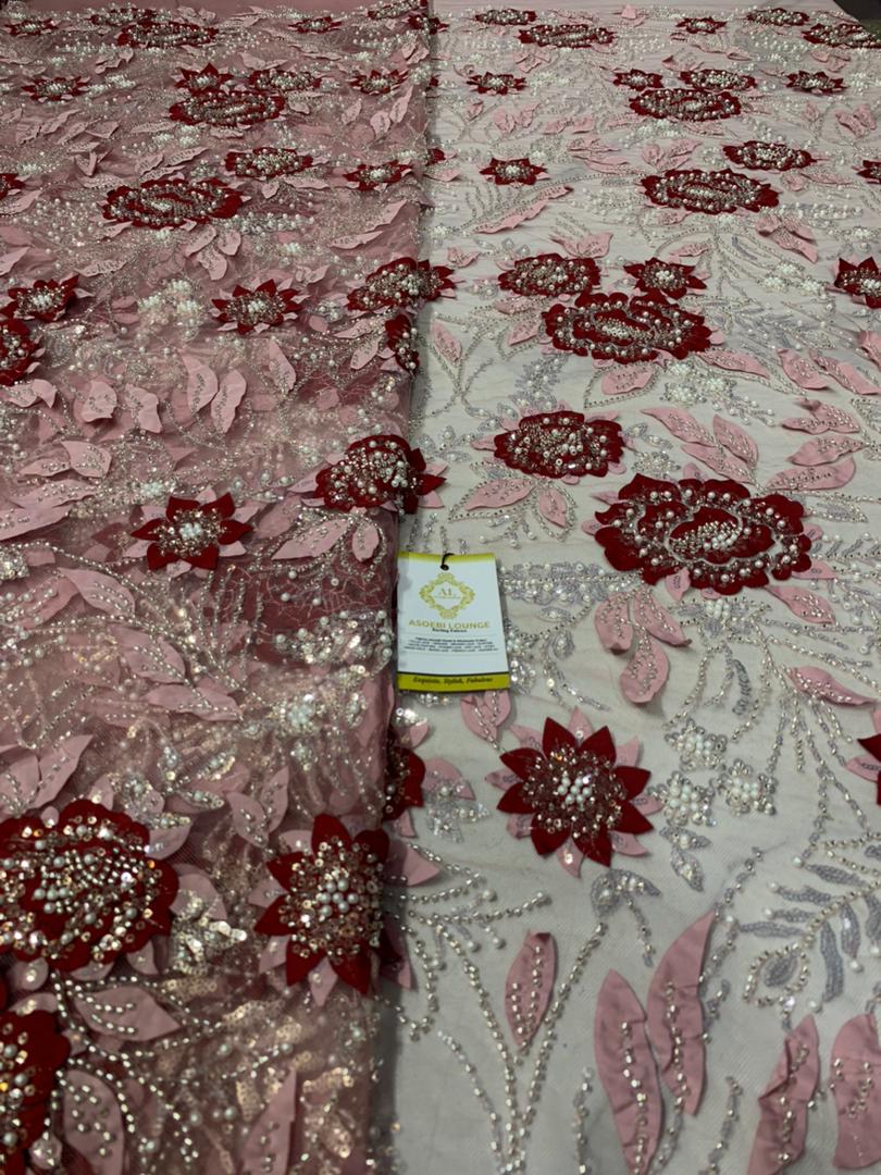Hadizah Beaded Fabric thumbnail 2
